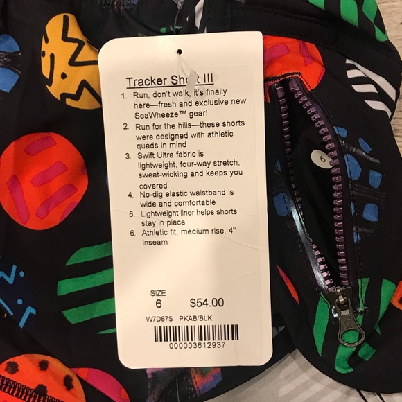 Lululemon Tracker Shorts -Seawheeze Circle Pills - Picture 7 of 8